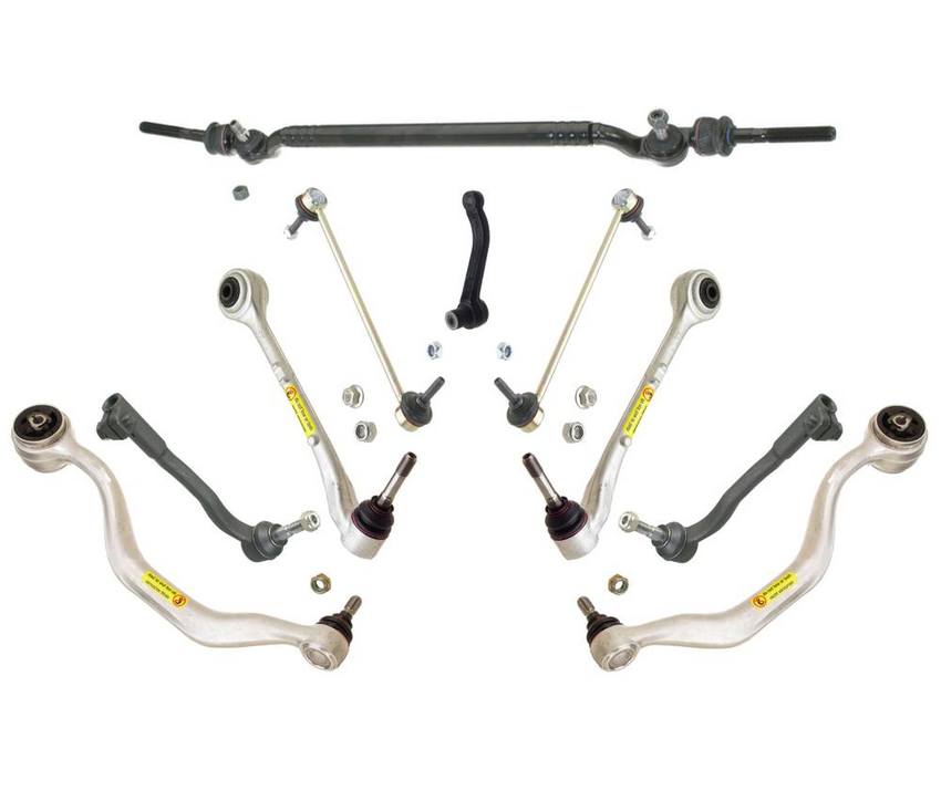 BMW Suspension Control Arm Kit - Front (10 Pieces) 32211141592 - Lemfoerder 3084330KIT